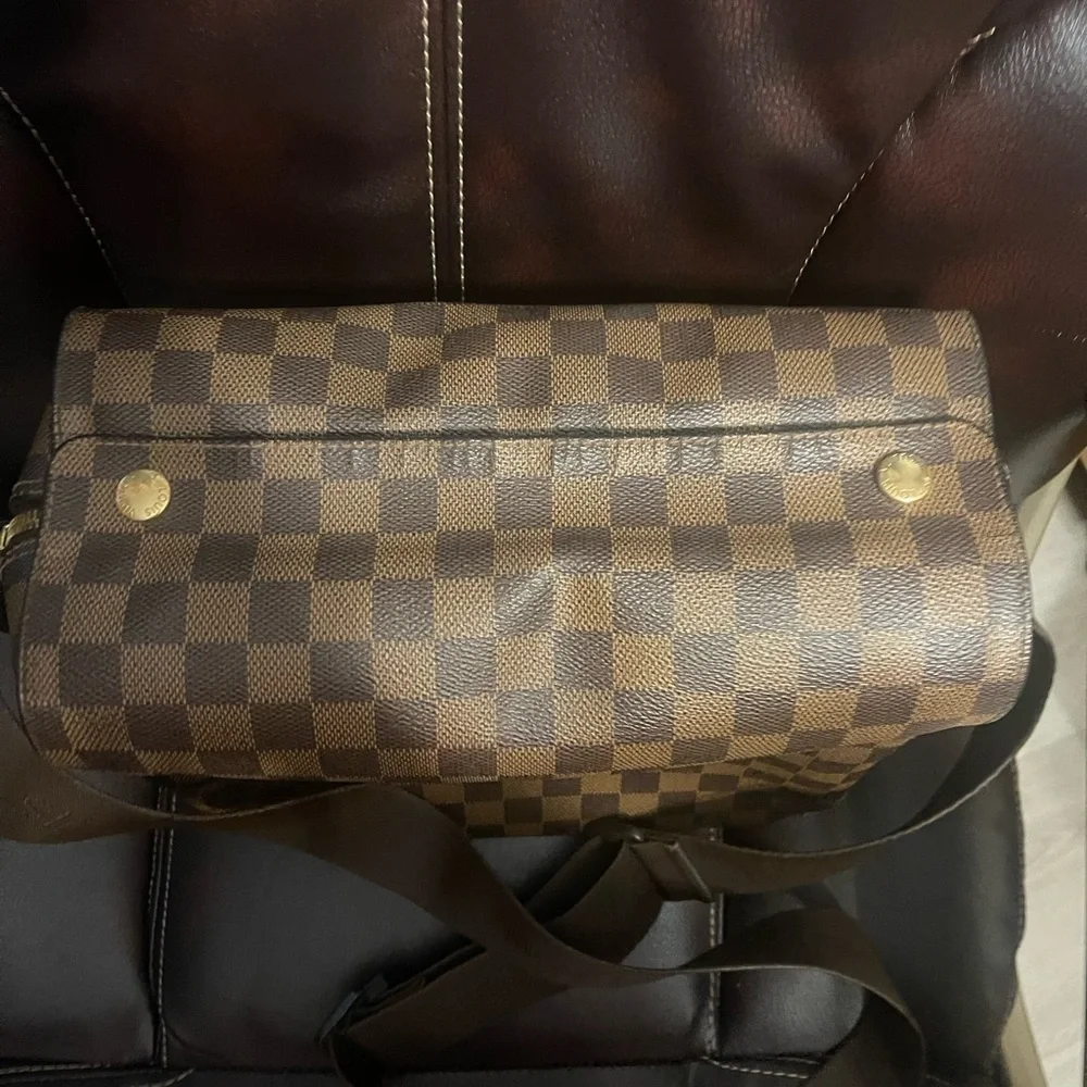 Louis Vuitton Dark Brown Checkered Messenger Bag